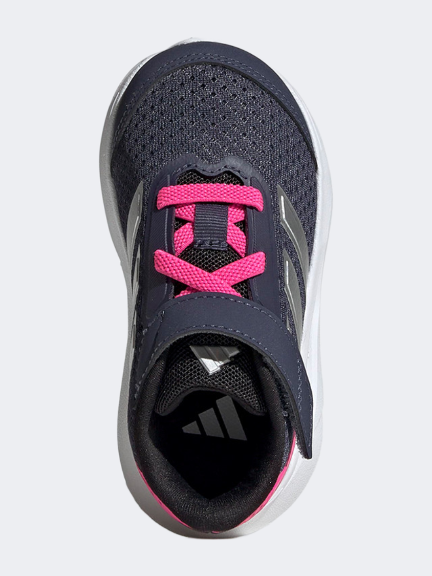 Adidas Duramo Sl Infant-Girls Running Shoes Navy/Metallic/Pink