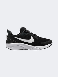 Nike Star Runner 4 Gs-Boys Running Shoes Black/White