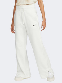 بنطال Nike Sportswear Phoenix Hr Wide لايف ستايل للسيدات أبيض