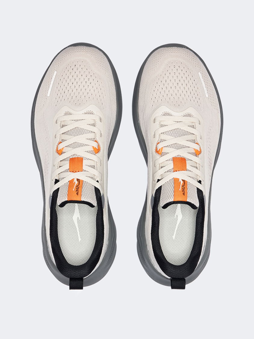 Erke Men Running Shoes Light Grey