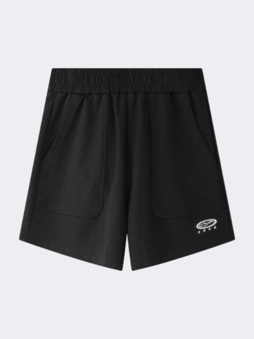 Erke Knitted Women Training Short Black