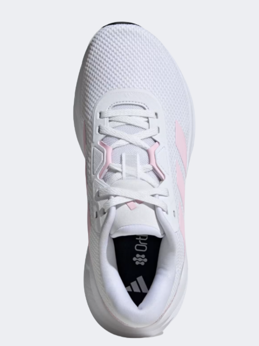 حذاء جري نسائي Adidas Galaxy 7 أبيض/ليمون/أسود