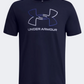Under Armour Foundation Men Lifestyle T-Shirt Navy/Royal/Grey