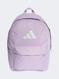 Adidas كلاسيك 3 بار لوجو حقيبة ظهر تدريب نسائي بودر بلوم
