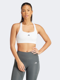حمالة صدر تدريب متوسطة الدعم للسيدات Adidas Powerimpact Medium-Support Women - أبيض
