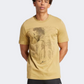 Adidas Messi Men Football T-Shirt Khaki