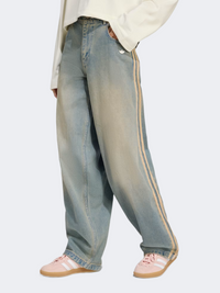 بنطلون أديداس بريميوم إيسينشالز للنساء أورجينالز بلون النيلي الدنيم