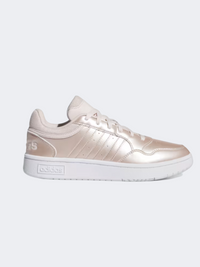 حذاء رياضي نسائي Adidas Hoops 3 أبيض/موف