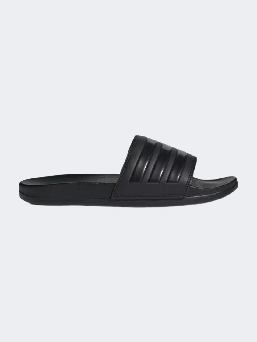 شباشب سباحة رجالية Adidas Adilette Comfort باللون الأسود