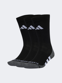 Adidas Performance Grip Climacool Cushioned Crew 3 Pairs Men Training Sock Black