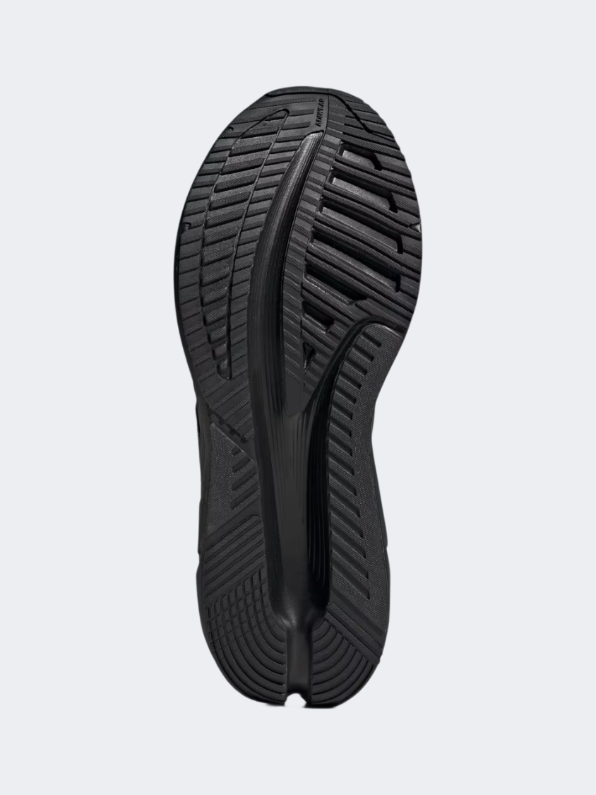 أحذية أديداس أديستار 3 للرجال للملابس الرياضية باللون الأسود/الفضي المعدني