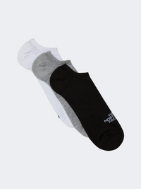The North Face Multi Sport Invisible 3 Pack Unisex Lifestyle Sock Black/Multicolor