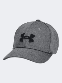 قبعة تدريب أولاد Under Armour Blitzing أسود/رمادي