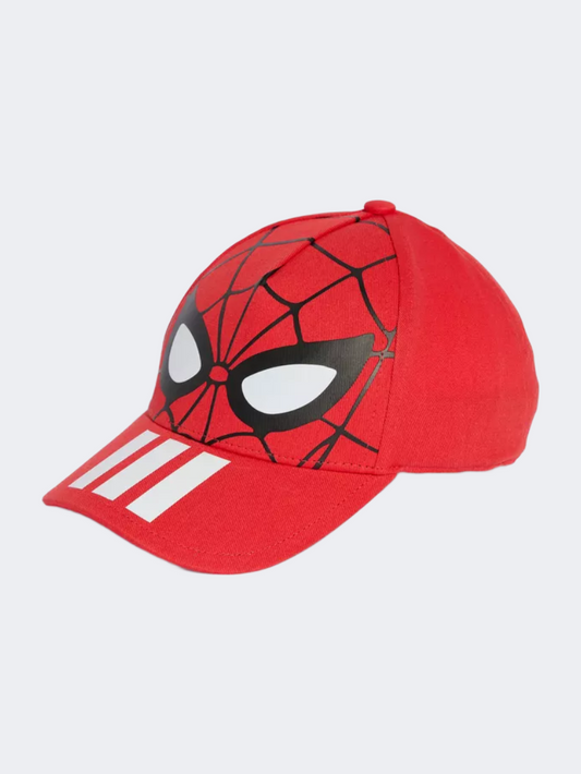 Adidas Marvel Spider Man Kids-Boys Training Cap Pure Ruby