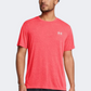Under Armour Launch Camo Men Running T-Shirt Racer Red/Reflective