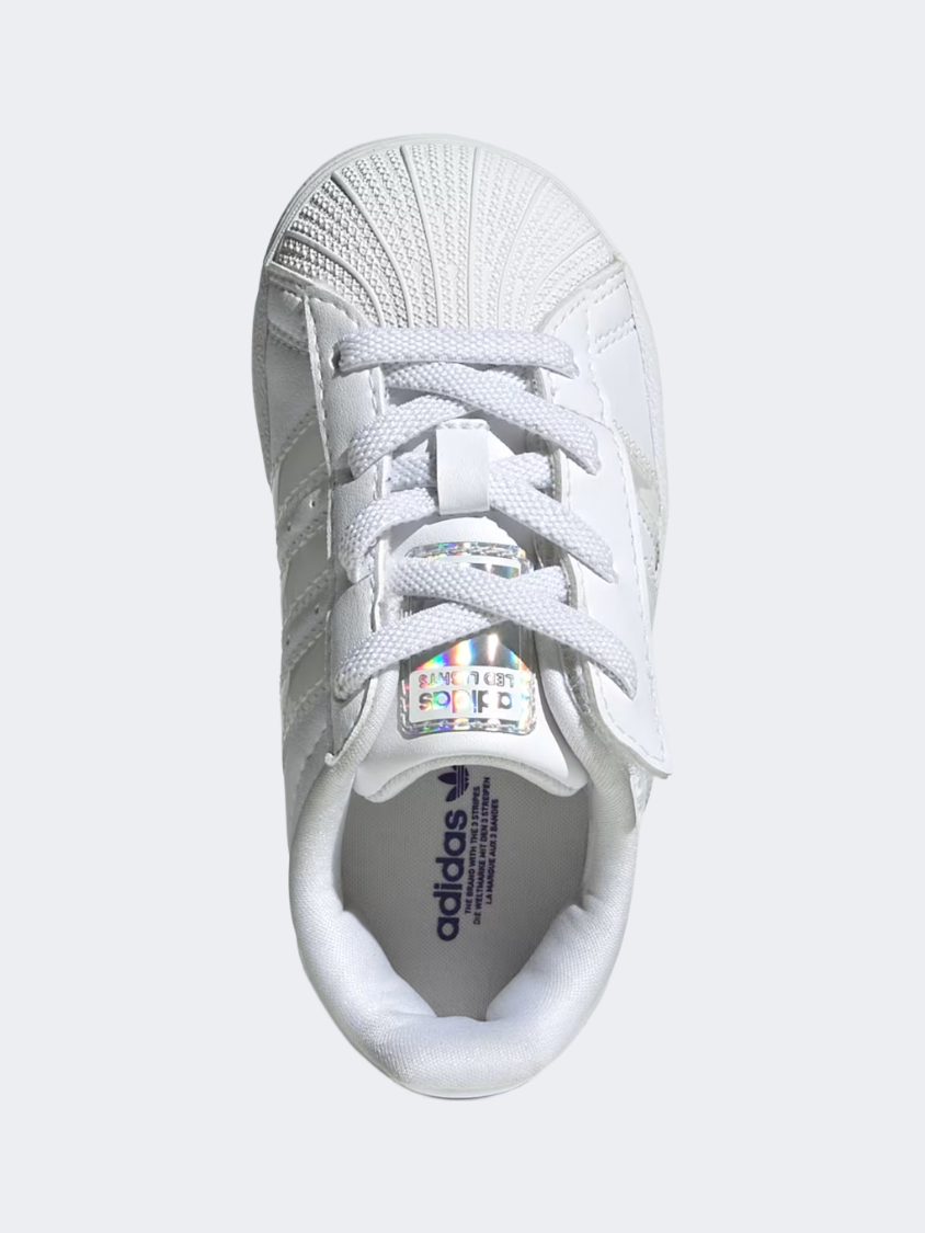 Adidas Superstar Led Lights Infant-Girls Original Shoes Cloud White