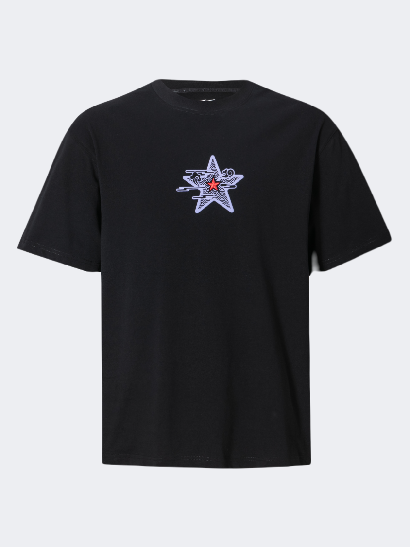 Erke Men Lifestyle T-Shirt Black/Purple