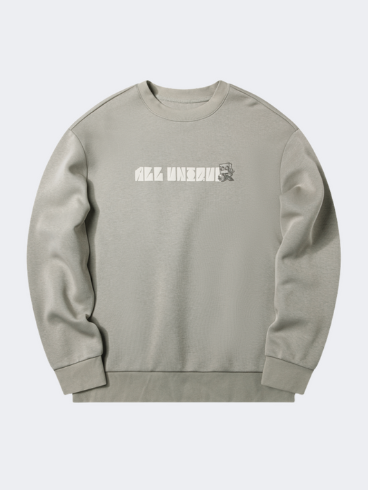 Erke Men Lifestyle Sweatshirt Light Green