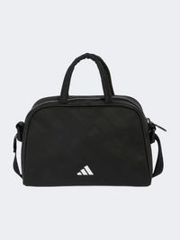 حقيبة يد تدريب نسائية Adidas Monogram أسود/أبيض