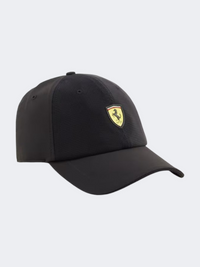 قبعة بيسبول Puma Scuderia Ferrari Race للرجال للحياة اليومية باللون الأسود