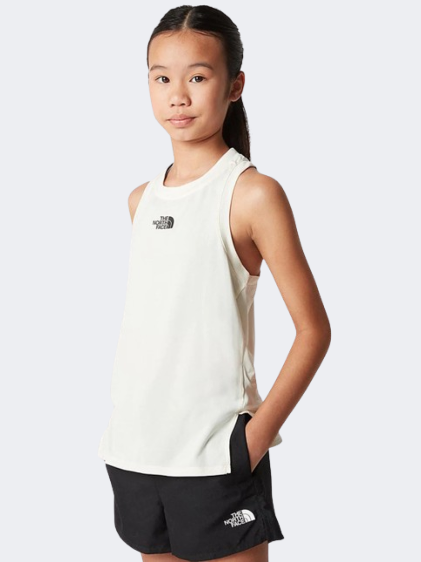 The North Face Never Stop Girls Hiking Tank White Dune – Mike Sport Iraq