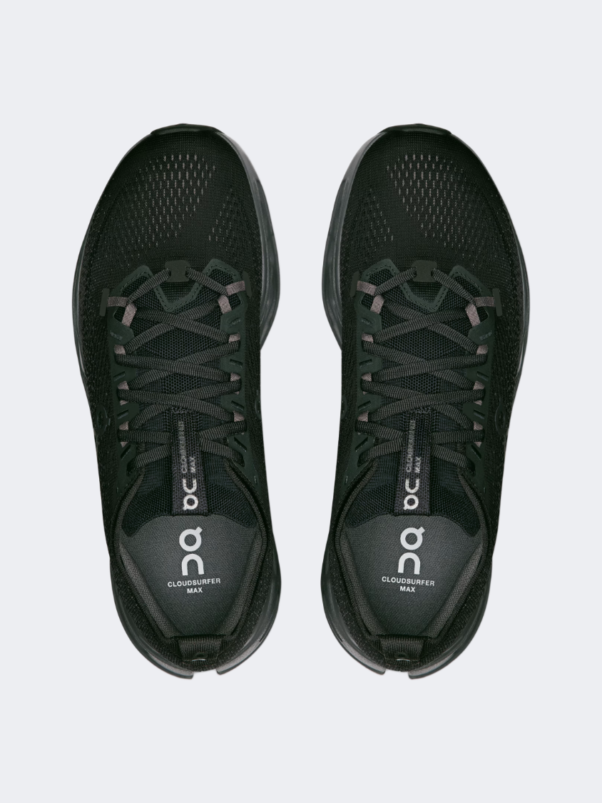On Cloudsurfer Max Men Running Shoes Black/Eclipse