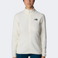 The North Face 100 Glacier Women Skiing Fleece White Dune