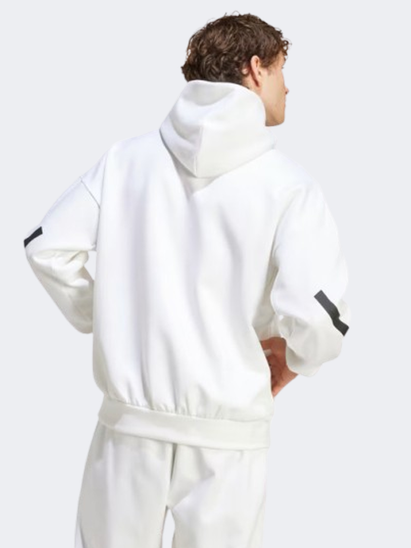 Adidas Z N E Men Sportswear Hoody White