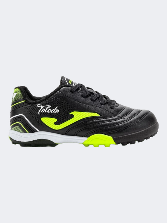 Joma Toledo 2501 Tf Kids Football Shoes Black/Yellow