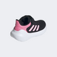 Adidas Tensaur Run 3 Ps-Girls Running Shoes Black/Pink/White