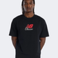 New Balance Hoops Classic Graphic Men Lifestyle T-Shirt Black