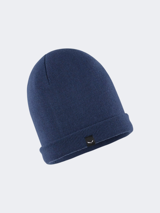Salewa Puez Merino Unisex Hiking Beanie Dark Denim