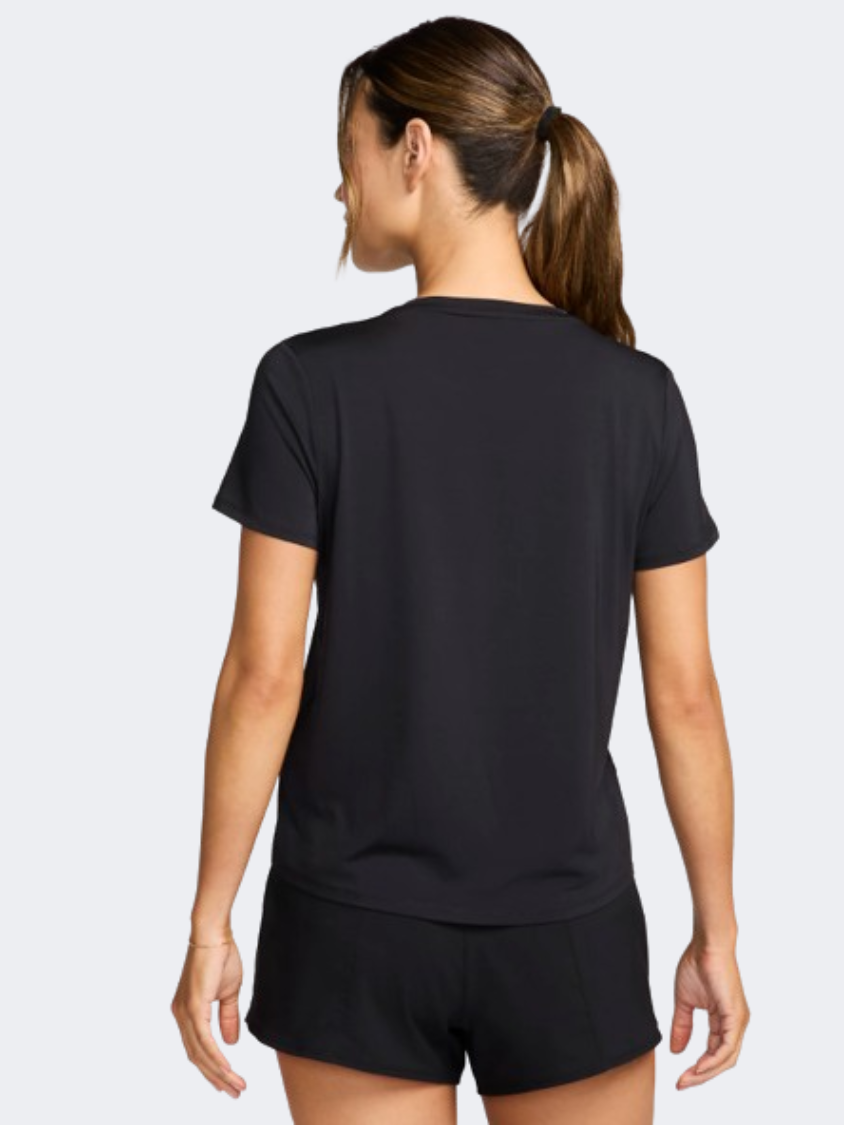 Nike One Swoosh Women Running T-Shirt Black/White