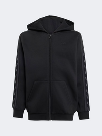 Adidas Messi Originals Full Zipper Kids-Boys Football Hoody Black