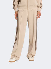 بنطال واسع نسائي Adidas Firebird Loose Track Original Stone Khaki