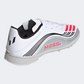 Adidas F50 Messi League Turf Kids Football Shoes White/Red/Silver
