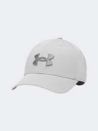 قبعة رجالية Under Armour بليتزنج لو قابلة للتعديل لايف ستايل تيتانيوم/كلاي جرين