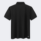 Erke Men Tennis Polo Short Sleeve Black