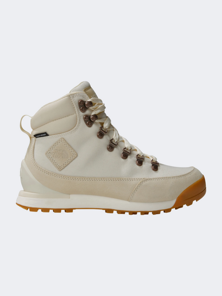 The North Face Back To Bekerley Iv Textile Waterproof Women Lifestyle Shoes White Dune