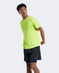 تيشيرت جري رجالي Reebok Speedwick أصفر حمضي