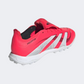 حذاء كرة القدم للرجال Adidas Predator League بلسان قابل للطي أحمر/أبيض/أسود