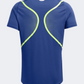 Under Armour Heatgear Fitted Graphic Men Training T-Shirt Tech Blue/Green