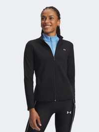 جاكيت تدريب نسائي بسحاب كامل Under Armour Motion ألتيميت بلاك/وايت