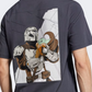 Adidas Star Wars The Mandalorian Men Sportswear T-Shirt Night Grey