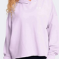 Under Armour Rival Terry Oversized Women Lifestyle Hoody Salt Purple/White