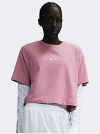 Nike Sportswear Women Lifestyle T-Shirt Pink