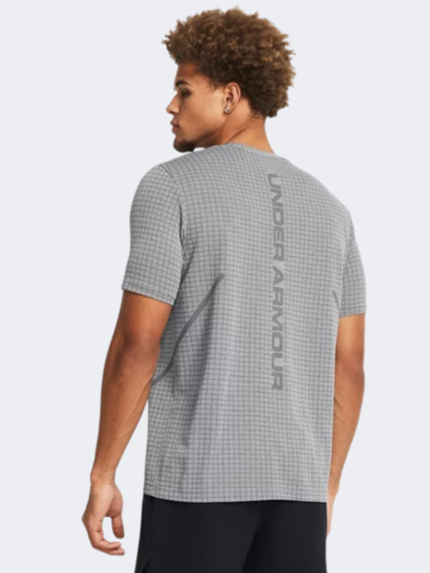 Under Armour Vanish Grid Men Training T-Shirt Grey/Black