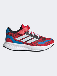 Adidas Runfalcon Spider Man Ps-Boys Running Shoes Pure Ruby/White/Blue