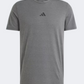 Adidas Designed For Training Workout Men T-Shirt Dgh Solid Grey