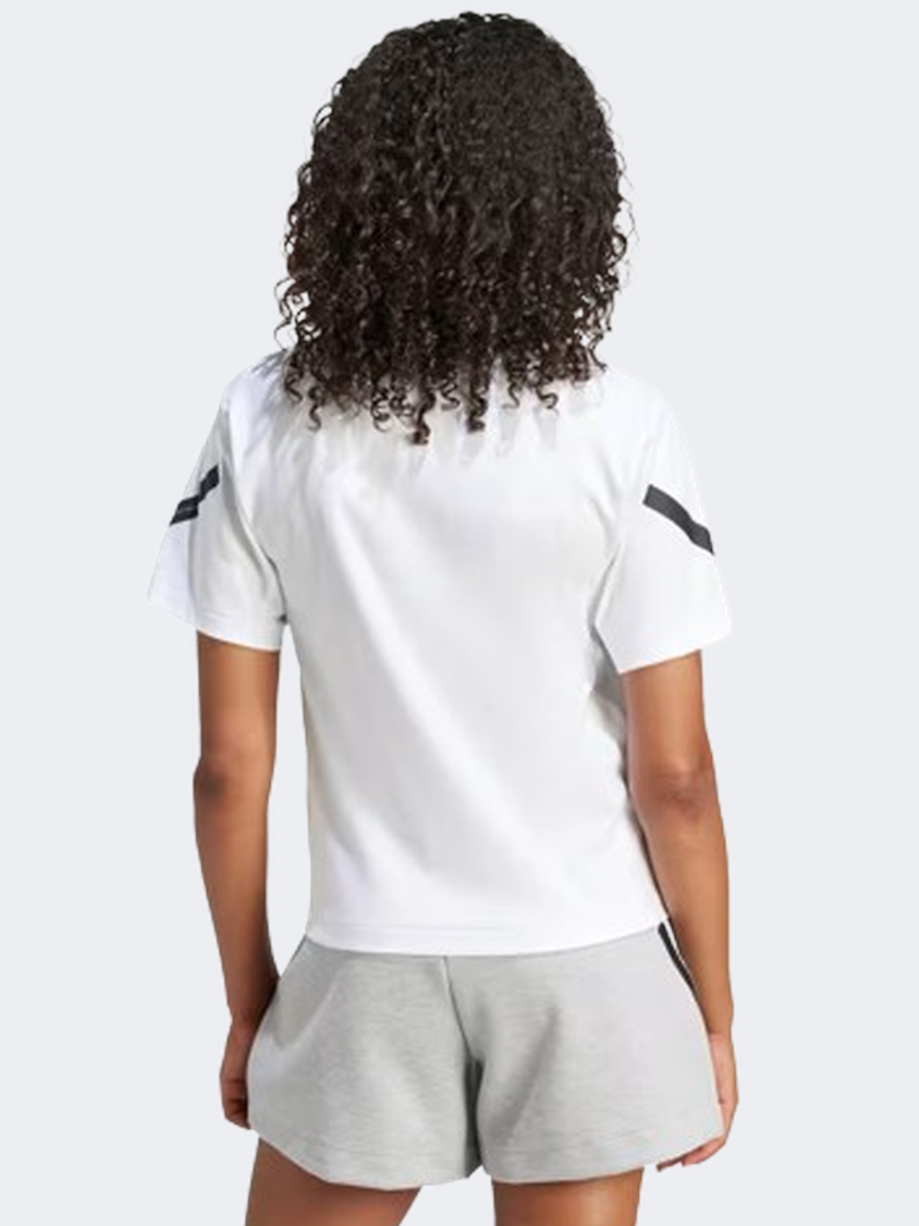 Adidas Z N E Women Sportswear T-Shirt White